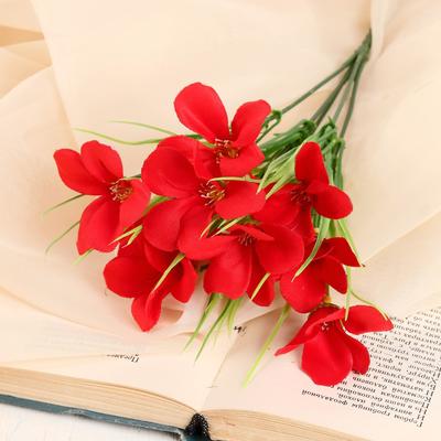 Букет искусственный «Фресия», h=28 см, МИКС