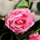 Цветы искусственные "Шиповник" 5х55 см, розовый - Фото 2