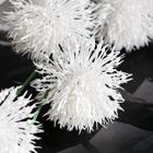 Цветы искусственные "Клевер" 6х70 см, белый - Фото 2