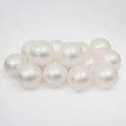 Шарики для сухого бассейна «Перламутровые», диаметр шара 7,5 см, набор 150 штук, цвет белый - Фото 5