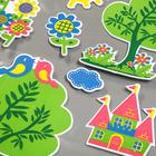 Наклейка EVA "Замок в лесу" 79х49 см - фото 21139911