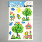 Наклейка EVA "Замок в лесу" 79х49 см - фото 21139912