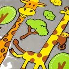 Наклейка интерьерная EVA «Жирафы», 79×49 см - фото 68048946