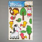 Наклейка EVA "Зебра и другие зверушки" 79х49 см 5169153