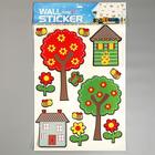 Наклейка EVA "Домики и деревья" 79х49 см - фото 21139933