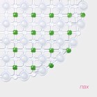 Коврик противоскользящий в ванну на присосках Доляна «Крапинка», 36×66 см, МИКС - Фото 3