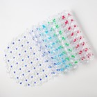 Коврик противоскользящий в ванну на присосках Доляна «Крапинка», 36×66 см, МИКС - Фото 5