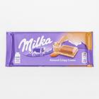 Шоколадная плитка Milka Almond Crispy Creme, 90 г - Фото 2