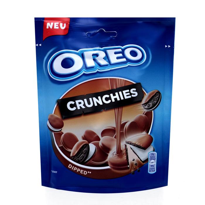 Печенье Oreo Crunchy Bites Dipped в молочном шоколаде, 110 г - Фото 1
