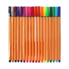 Набор капиллярных ручек, Calligrata «Полоски», линия 0.4 мм, 18 цветов - Фото 6