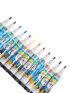 Фломастеры, 12 цветов, МИНИ, в блистере, вентилируемый колпачок - Фото 7