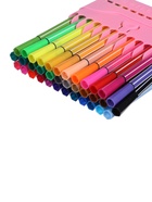 Фломастеры, 36 цветов, в пластиковом пенале, вентилируемый колпачок, МИКС - Фото 3