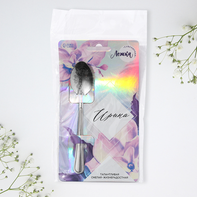 Ложка чайная именная «Ирина», 3×14 см