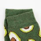 Носки женские шерстяные «Авокадо» цвет зелёный, р-р 23-25 (р-р обуви 36-40) - Фото 2