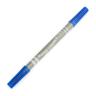 УЦЕНКА Фломастеры, 10 цветов, двусторонние, круглый наконечник 2 мм/5 мм, толстые, вентилируемый колпачок - Фото 3