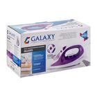 Утюг Galaxy GL 6101, 2200 Вт, антипригарная подошва, 220 мл, фиолетовый - Фото 8
