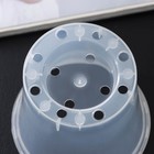 Кашпо для цветов со вставкой «Арте-Дея», 1.25 л, цвет дымчатый - Фото 5