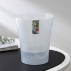 Кашпо для цветов со вставкой «Арте-Дея», 1.25 л, цвет дымчатый - Фото 6