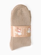 Новогодний подарочный набор «Снеговики» (плед, носки, 2 игрушки, открытка) - Фото 5