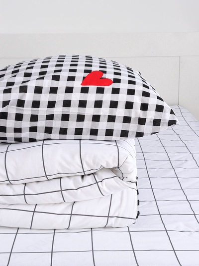 Постельное белье "Этель" дуэт Big love 143*215 см - 2 шт, 240*220 см, 70*70 см -2 шт