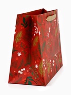 Пакет подарочный новогодний ламинированный «С Новым годом», MS 23×18×10 см - фото 119707522