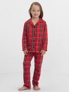Пижама детская новогодняя: футболка, брюки, KAFTAN, красная, рост 98-104 см - Фото 7