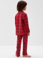 Пижама детская новогодняя: футболка, брюки, KAFTAN, красная, рост 122-128 см - Фото 11