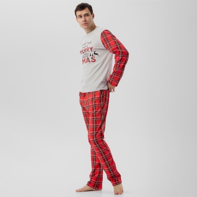Пижама мужская KAFTAN «X-mas» размер 54
