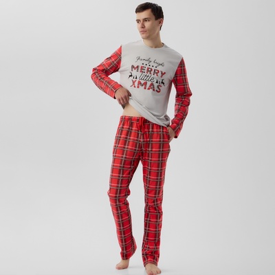 Пижама мужская KAFTAN «X-mas» размер 54