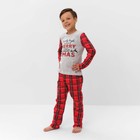 Пижама детская для мальчика KAFTAN "X-mas" р.28 (86-92) - фото 9089014