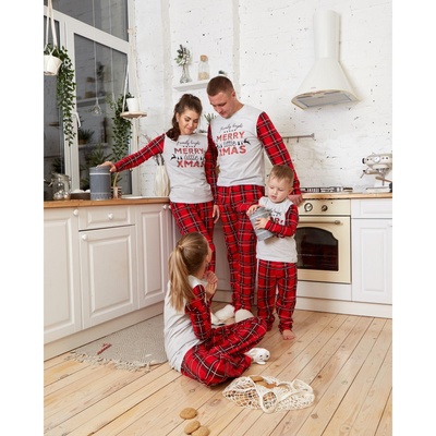 Пижама детская KAFTAN «X-mas» размер 28 (86-92 см)
