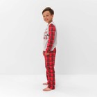 Пижама детская для мальчика KAFTAN "X-mas" р.30 (98-104) - Фото 3