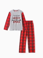 Пижама новогодняя детская: лонгслив, брюки, KAFTAN X-mas, рост 110-116 см - Фото 16