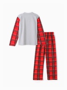 Пижама новогодняя детская: лонгслив, брюки, KAFTAN X-mas, рост 110-116 см - Фото 21
