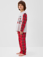 Пижама новогодняя детская: лонгслив, брюки, KAFTAN X-mas, рост 110-116 см - Фото 4