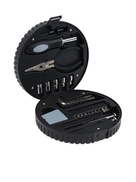 {{photo.Alt || photo.Description || 'УЦЕНКА Набор инструментов ТУНДРА, подарочный пластиковый кейс &quot;Колесо&quot;, 24 предмета'}}