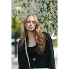 Кулон "Цепь" жемчужный амулет, цвет белый в золоте,48см - фото 24421434