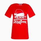 Футболка женская KAFTAN "Merry Christmas" р. 40-42 - Фото 4