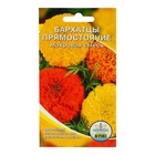 Семена цветов однолетние Бархатцы прямостоячие смесь махровая 0.2 г - Фото 1