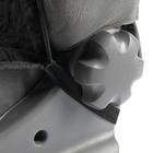 Накидка на переднее сиденье, искусственный мех, размер 55×135 см, черный - Фото 2