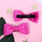 Заколка для волос с бантом «Для стильной девушки», 5.5×2.5 см - Фото 2