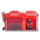 УЦЕНКА Парковка «Пожарная часть» с машинкой и рацией, световые и звуковые эффекты, МИКС - Фото 2