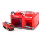 УЦЕНКА Парковка «Пожарная часть» с машинкой и рацией, световые и звуковые эффекты, МИКС - Фото 6