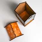 Чайный домик новогодний «Пусть исполнится заветная мечта», 20×10.5×9.5 см - Фото 5