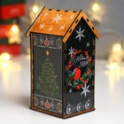 Чайный домик новогодний «Пусть исполнится заветная мечта», 20×10.5×9.5 см - Фото 6
