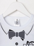 Футболка для мальчика KAFTAN «Подтяжки», белая, рост 86-92 см - Фото 6