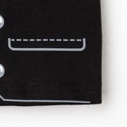 Футболка для мальчика KAFTAN «Костюм тройка», чёрная, рост 98-104 см - Фото 6