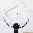 Футболка для мальчика KAFTAN Pilot, белая, рост 86-92 см - Фото 5