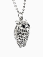 Кулон «Сова круглая», art, цвет серебро чернёное, 44 см - Фото 4