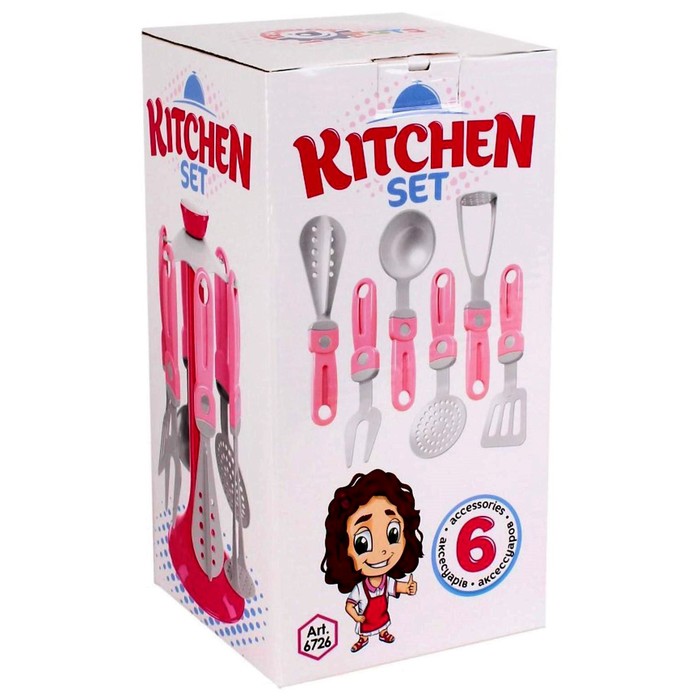 Кухонный набор в подарочной упаковке, 22 элемента 48110